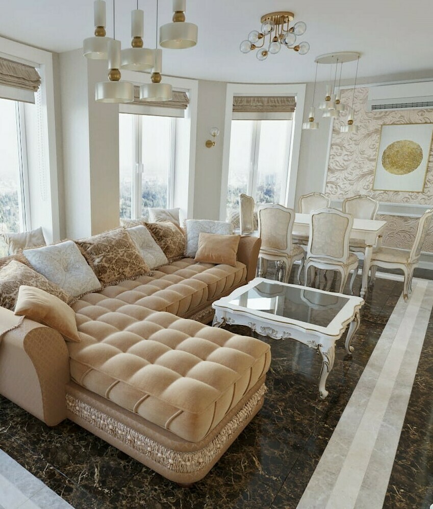 дизайн классического интерьера гостиная классическая